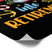 退職後のクルーズ船バケーション ポスター (角)