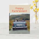 退職後のジョイライダー カード (黄色い花)