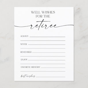 退職後のパーティーの願い