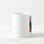 退職後のユーモアのマグギフト コーヒーマグカップ (中央)