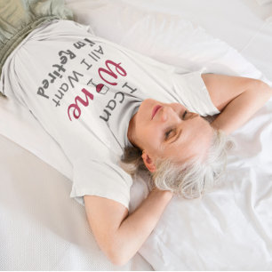 退職後のワインのみ Tシャツ
