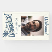 退職後の写真 横断幕 (横)