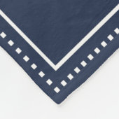 退職後の感謝忘れ フリースブランケット (角)