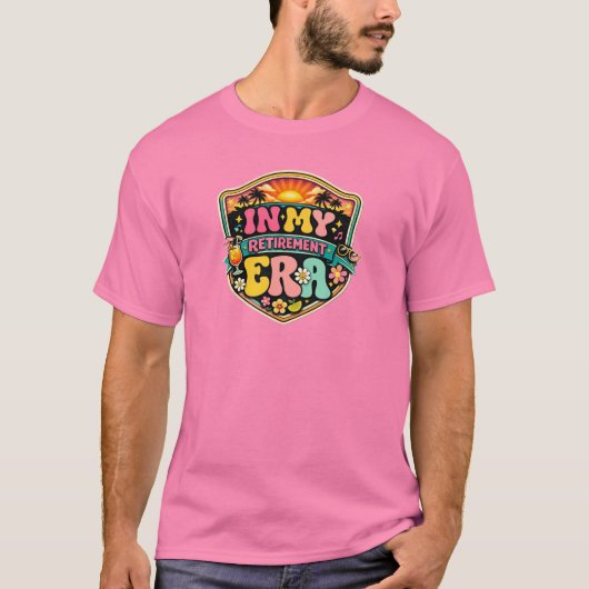 退職後の楽しみ Tシャツ (正面)