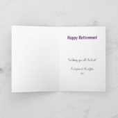 退職後の決して高忘れい評価 カード (内部)