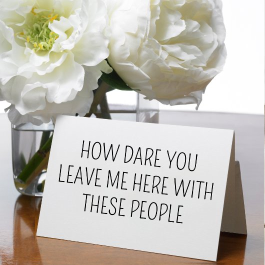 退職後の遠くにパーティー カード