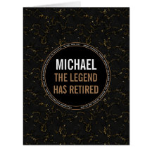 退職後の黒い大理石の男性名