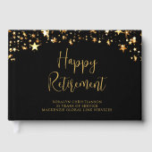 退職後の黒金ゴールド星の勤続年名 ゲストブック (正面)