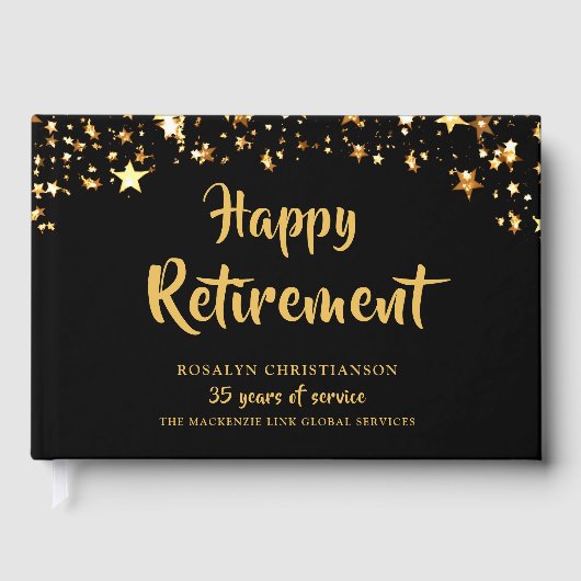 退職後の黒金ゴールド星の勤続年名 ゲストブック (正面)