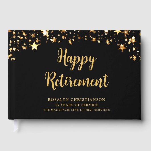 退職後の黒金ゴールド星の勤続年名 ゲストブック (正面)