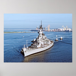 退職後：戦艦ウィスコンシン ポスター