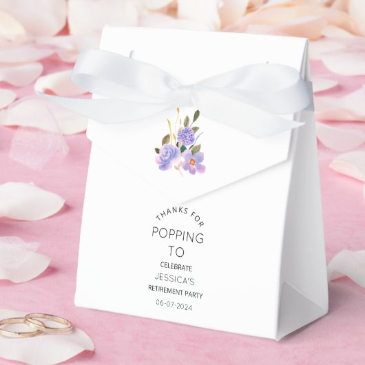 退職感謝していパーティーで飛び出すために フェイバーボックス (ウェディング)