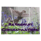 退職抱き枕 ラージペーパーバッグ (裏面)