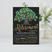 退職招待状 招待状 (スタンド正面)