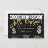 退職招待状 招待状 (正面)