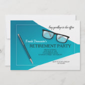 退職招待状 招待状 (正面)