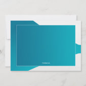 退職招待状 招待状 (裏面)