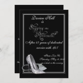 退職招待状 招待状 (正面/裏面)