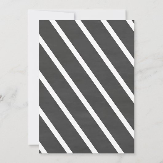 退職招待状、退職後の驚きのパーティー 招待状 (裏面)