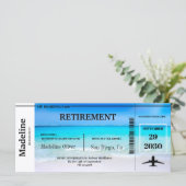 退職搭乗パス宛先ビーチシーン (スタンド正面)