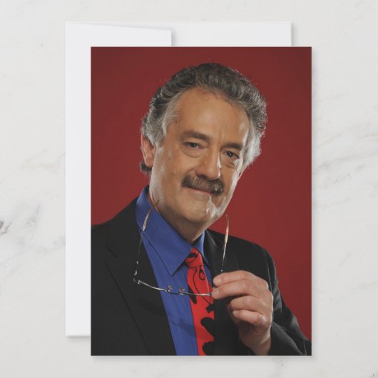 退職教授先生ラテン引用文 招待状 (裏面)