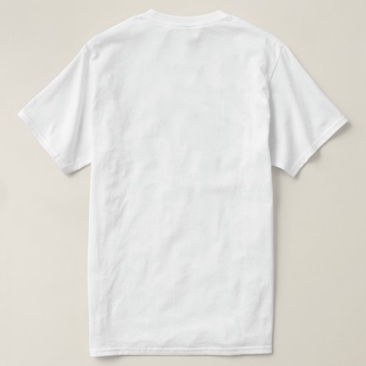 退職教諭 Tシャツ (デザイン裏面)