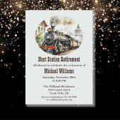 退職旅行転がのパーティー列車の次の駅 招待状