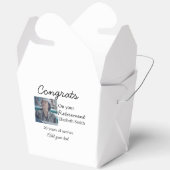 退職時のおめでとう追加の写真名日付mi フェイバーボックス (見開き)