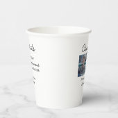 退職時のおめでとう追加の写真名日付mi 紙コップ (左)