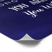 退職海軍パーソナライズされたポスタープリント ポスター (角)