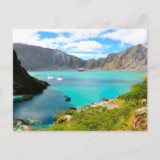 退職生活 ポストカード (正面)