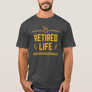 退職用おもしろいロッキングチェア – 退職したLife Tシャツ