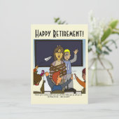 退職用フラットカード カード (スタンド正面)