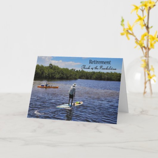 退職祝いカード カード (黄色い花)