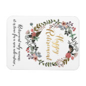 退職祝いギフト マグネット (横)