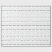 退職祝いブラックとシルバースパーク ラッピングペーパー (フラット)