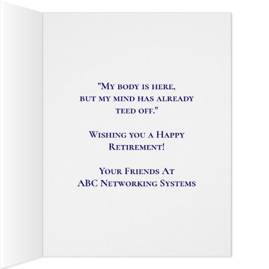 退職祝い金 (内側(右))