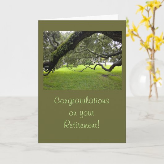 退職祝い カード (黄色い花)