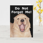 退職祝おもしろい賀の挨拶状 カード (黄色い花)