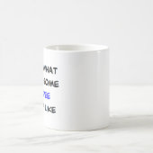 退職素晴らし者 コーヒーマグカップ (中央)