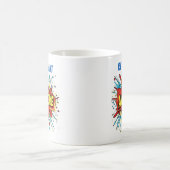 退職素晴らし コーヒーマグカップ (中央)