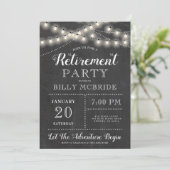 退職素朴パーティの招待状 招待状 (スタンド正面)