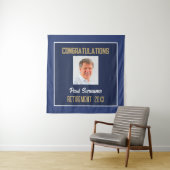 退職者おめでとう!フォトリタイアウォールタペストリー タペストリー (インサイチュ)