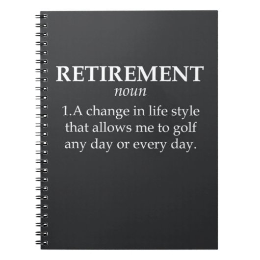 退職者おもしろいパパの退職金 ノートブック (正面)