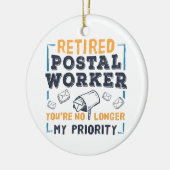 退職者が自分の優先順位ではない退職した セラミックオーナメント (左)