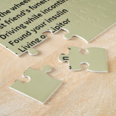 退職者のためのメールや文字を打つガイド ジグソーパズル (側面)