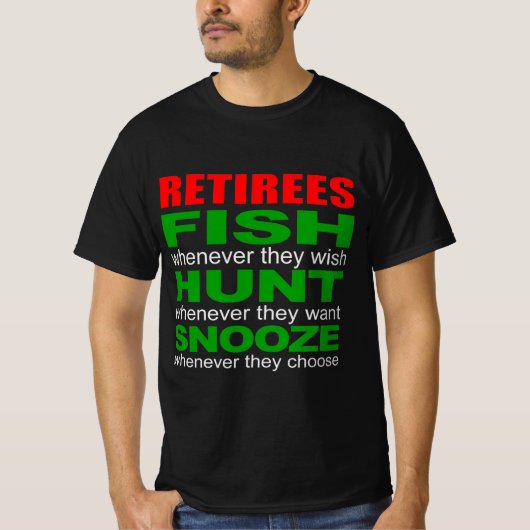 退職者の選択 Tシャツ (正面)