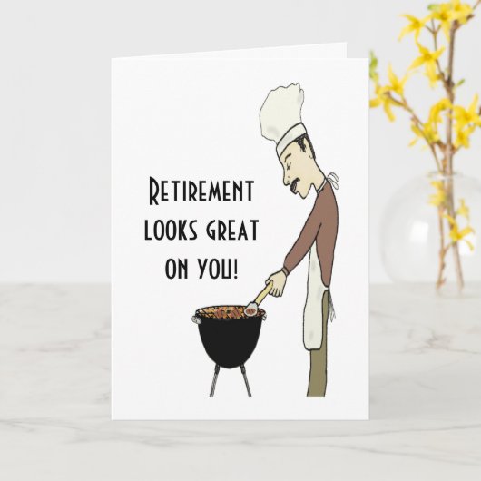 退職者は素晴らしあなたのカードを見る カード (黄色い花)