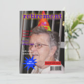 退職者マガジン 招待状 (スタンド正面)