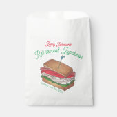 退職者歓送会 ランチターキークラブサンドイッチ フェイバーバッグ (正面)